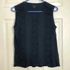 Joe Fresh Tank Top  Blue Lace Size Extra Small